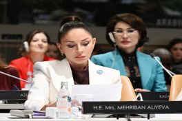 First Lady Mehriban Aliyeva participated in special session as part of UN General Assembly