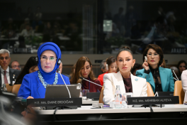 First Lady Mehriban Aliyeva participated in special session as part of UN General Assembly