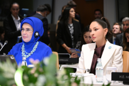 First Lady Mehriban Aliyeva participated in special session as part of UN General Assembly