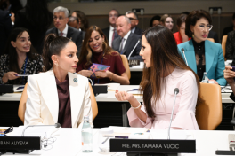 First Lady Mehriban Aliyeva participated in special session as part of UN General Assembly
