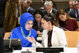 First Lady Mehriban Aliyeva participated in special session as part of UN General Assembly