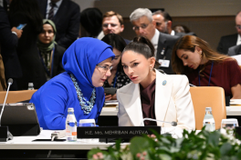 First Lady Mehriban Aliyeva participated in special session as part of UN General Assembly
