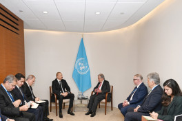President Ilham Aliyev meets UN Secretary-General Antonio Guterres at UN headquarters -VIDEO -UPDATED 