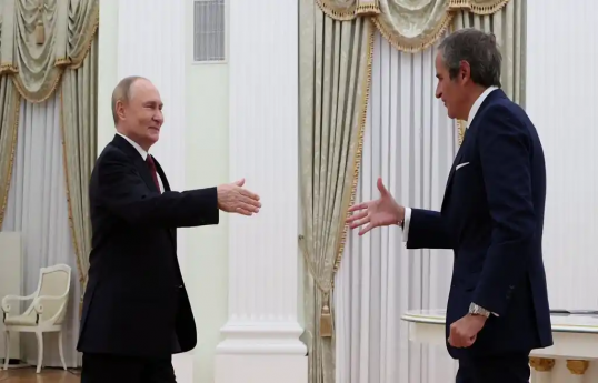 Putin receives IAEA chief Grossi at Kremlin