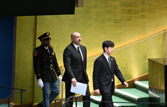President Ilham Aliyev shared post on participation in 80th session of UN General Assembly-VIDEO 