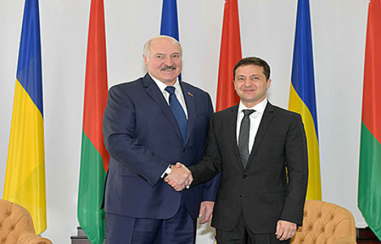 Alexander Lukashenko, Volodymyr Zelenskyy