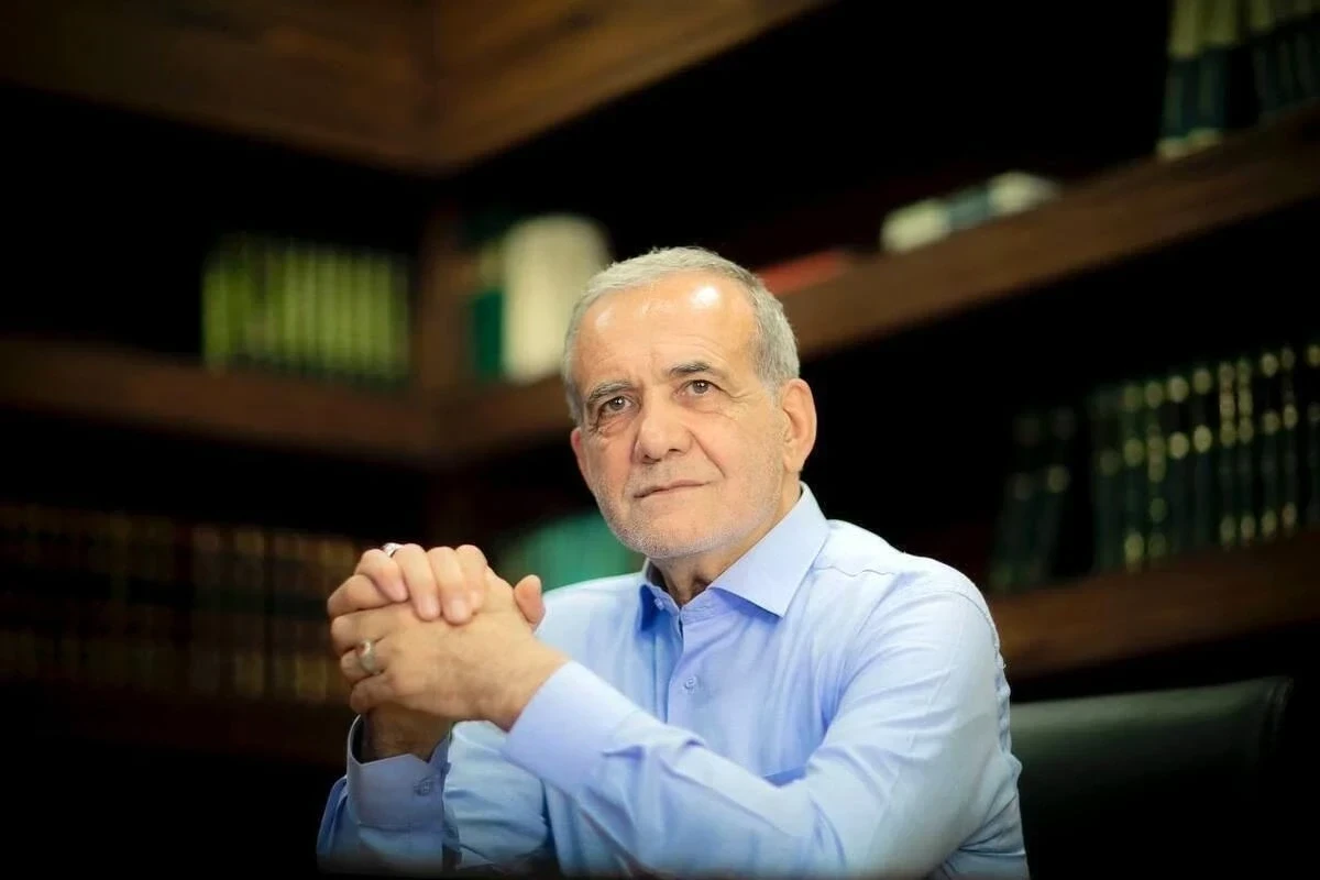 Iranian President Masoud Pezeshkian