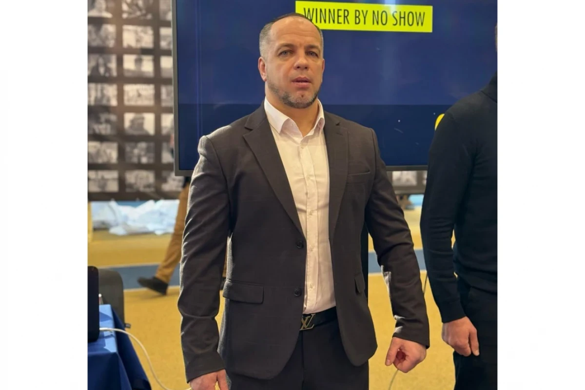 Yevhen Ponyrko, the president of the local Sambo federation