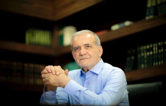 Iranian President Masoud Pezeshkian