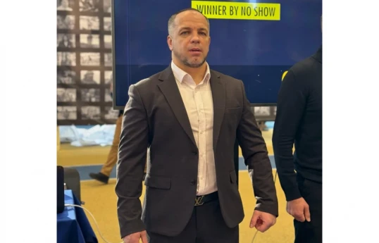 Yevhen Ponyrko, the president of the local Sambo federation