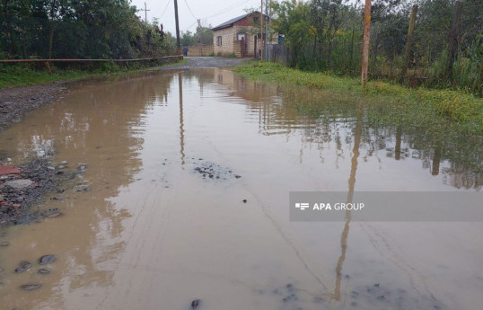 Water level reaches 1 meter in Azerbaijan's Astara as a result of heavy rain, 33 people evacuated