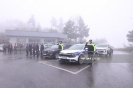 Azerbaijan's Lachin observes a minute of silence in memory of the martyrs -PHOTO 