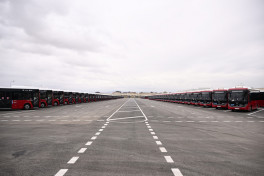 President Ilham Aliyev attended inauguration of BakuBus LLC’s Ganja Bus Depot-PHOTO 