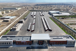 President Ilham Aliyev attended inauguration of BakuBus LLC’s Ganja Bus Depot-PHOTO 