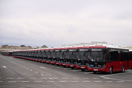 President Ilham Aliyev attended inauguration of BakuBus LLC’s Ganja Bus Depot-PHOTO 