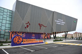 President Ilham Aliyev participated in opening of Yevlakh Olympic Sports Complex