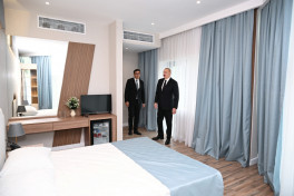 President Ilham Aliyev participated in opening of Yevlakh Olympic Sports Complex