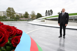 President Ilham Aliyev honored memory of Patriotic War martyrs with a minute of silence on Remembrance Day-VIDEO 