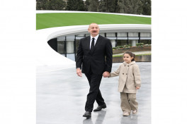 President Ilham Aliyev attended inauguration of Ganja Memorial Complex-UPDATED 