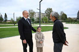 President Ilham Aliyev attended inauguration of Ganja Memorial Complex-UPDATED 