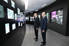President Ilham Aliyev attended inauguration of Ganja Memorial Complex-UPDATED 