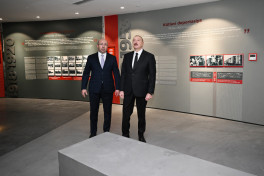 President Ilham Aliyev attended inauguration of Ganja Memorial Complex-UPDATED 