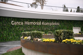 President Ilham Aliyev attended inauguration of Ganja Memorial Complex-UPDATED 