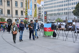 Photo exhibition dedicated to Azerbaijan’s mine victims opens in central Munich square