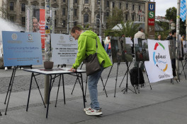 Photo exhibition dedicated to Azerbaijan’s mine victims opens in central Munich square