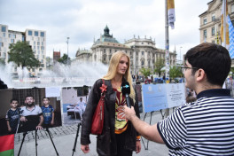 Photo exhibition dedicated to Azerbaijan’s mine victims opens in central Munich square