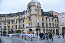 Photo exhibition dedicated to Azerbaijan’s mine victims opens in central Munich square