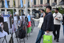 Photo exhibition dedicated to Azerbaijan’s mine victims opens in central Munich square