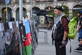 Photo exhibition dedicated to Azerbaijan’s mine victims opens in central Munich square