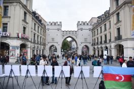 Photo exhibition dedicated to Azerbaijan’s mine victims opens in central Munich square