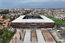 President Ilham Aliyev attended inauguration of Ganja City Stadium