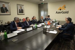 Chairman of the Board of AzerGold CJSC met with Ambassador of Kyrgyz Republic to Azerbaijan