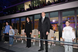 Solemn opening ceremony of 3rd CIS Games held in Ganja, President Ilham Aliyev and First Lady Mehriban Aliyeva watched the event-UPDATED-1 -PHOTOSESSION 