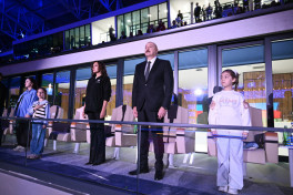 Solemn opening ceremony of 3rd CIS Games held in Ganja, President Ilham Aliyev and First Lady Mehriban Aliyeva watched the event-UPDATED-1 -PHOTOSESSION 