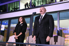Solemn opening ceremony of 3rd CIS Games held in Ganja, President Ilham Aliyev and First Lady Mehriban Aliyeva watched the event-UPDATED-1 -PHOTOSESSION 