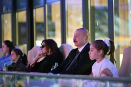 Solemn opening ceremony of 3rd CIS Games held in Ganja, President Ilham Aliyev and First Lady Mehriban Aliyeva watched the event-UPDATED-1 -PHOTOSESSION 