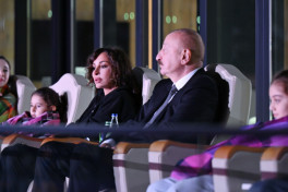 Solemn opening ceremony of 3rd CIS Games held in Ganja, President Ilham Aliyev and First Lady Mehriban Aliyeva watched the event-UPDATED-1 -PHOTOSESSION 