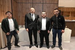 Solemn opening ceremony of 3rd CIS Games held in Ganja, President Ilham Aliyev and First Lady Mehriban Aliyeva watched the event-UPDATED-1 -PHOTOSESSION 