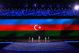 Solemn opening ceremony of 3rd CIS Games held in Ganja, President Ilham Aliyev and First Lady Mehriban Aliyeva watched the event-UPDATED-1 -PHOTOSESSION 