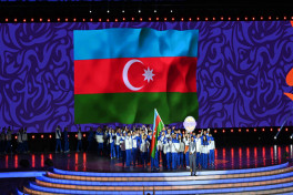 Solemn opening ceremony of 3rd CIS Games held in Ganja, President Ilham Aliyev and First Lady Mehriban Aliyeva watched the event-UPDATED-1 -PHOTOSESSION 