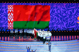 Solemn opening ceremony of 3rd CIS Games held in Ganja, President Ilham Aliyev and First Lady Mehriban Aliyeva watched the event-UPDATED-1 -PHOTOSESSION 