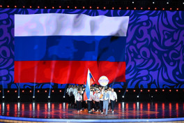Solemn opening ceremony of 3rd CIS Games held in Ganja, President Ilham Aliyev and First Lady Mehriban Aliyeva watched the event-UPDATED-1 -PHOTOSESSION 