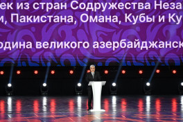 Solemn opening ceremony of 3rd CIS Games held in Ganja, President Ilham Aliyev and First Lady Mehriban Aliyeva watched the event-UPDATED-1 -PHOTOSESSION 