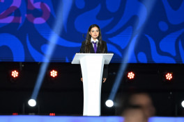 Solemn opening ceremony of 3rd CIS Games held in Ganja, President Ilham Aliyev and First Lady Mehriban Aliyeva watched the event-UPDATED-1 -PHOTOSESSION 