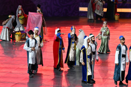 Solemn opening ceremony of 3rd CIS Games held in Ganja, President Ilham Aliyev and First Lady Mehriban Aliyeva watched the event-UPDATED-1 -PHOTOSESSION 