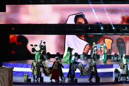 Solemn opening ceremony of 3rd CIS Games held in Ganja, President Ilham Aliyev and First Lady Mehriban Aliyeva watched the event-UPDATED-1 -PHOTOSESSION 